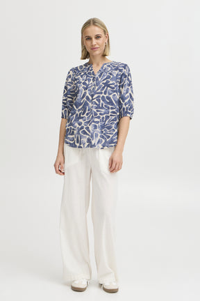 Fransa FRMADDIE BLOUSE 2, Navy Blazer art