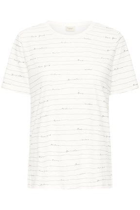 Fransa FRHAZEL TEE 2, Blanc de blanc art