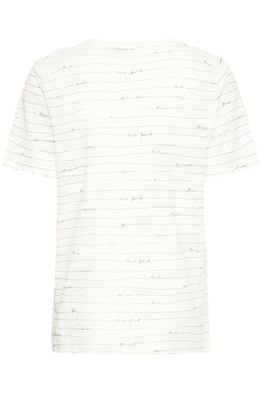 Fransa FRHAZEL TEE 2, Blanc de blanc art