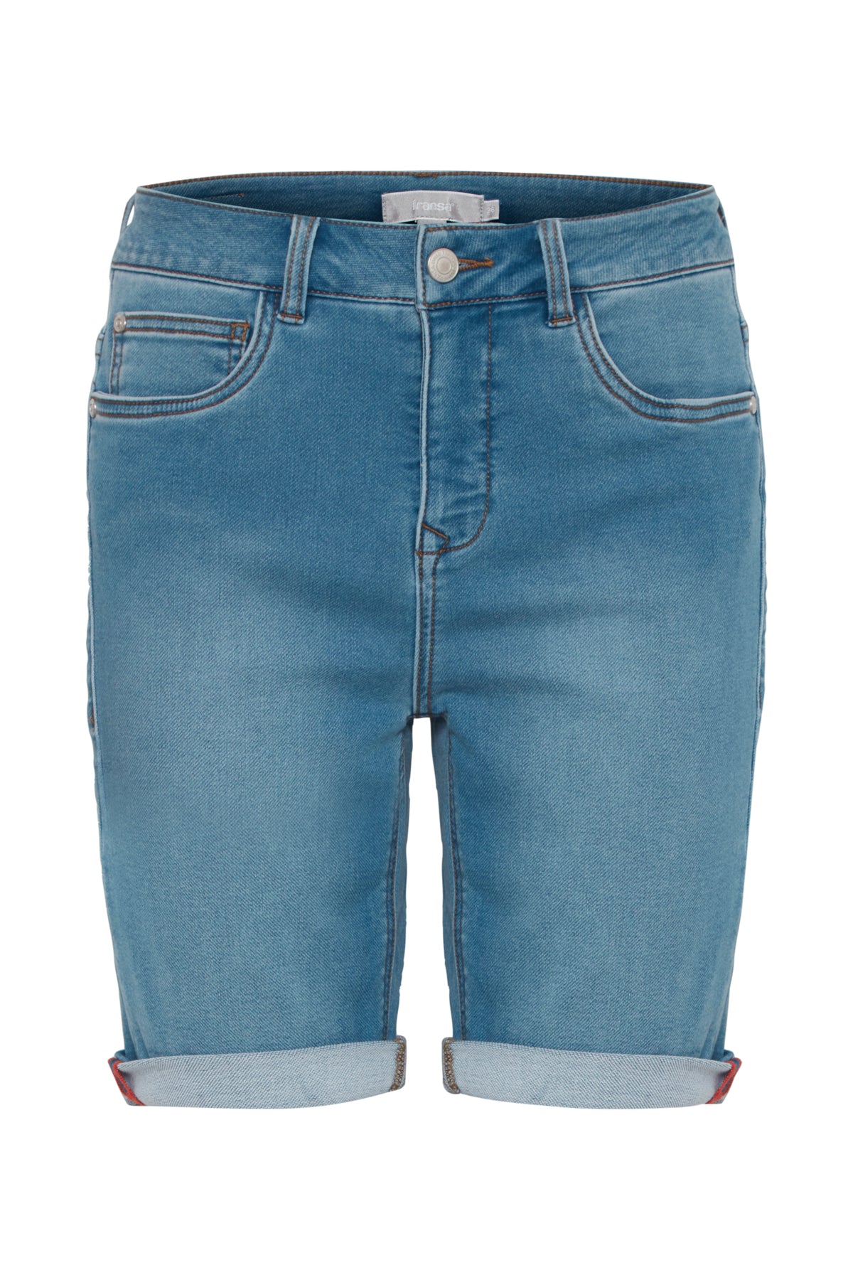 Fransa FRVILJA SHORTS 1, Light blue denim