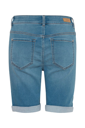 Fransa FRVILJA SHORTS 1, Light blue denim