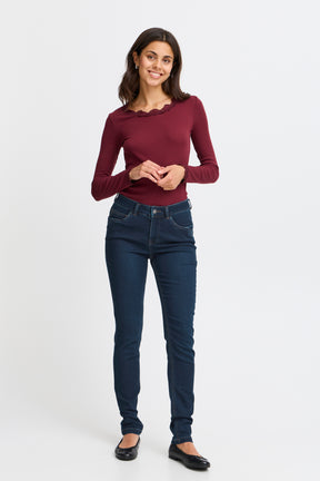 Fransa FRVILJA PAM JEANS 3, Indigo Blue