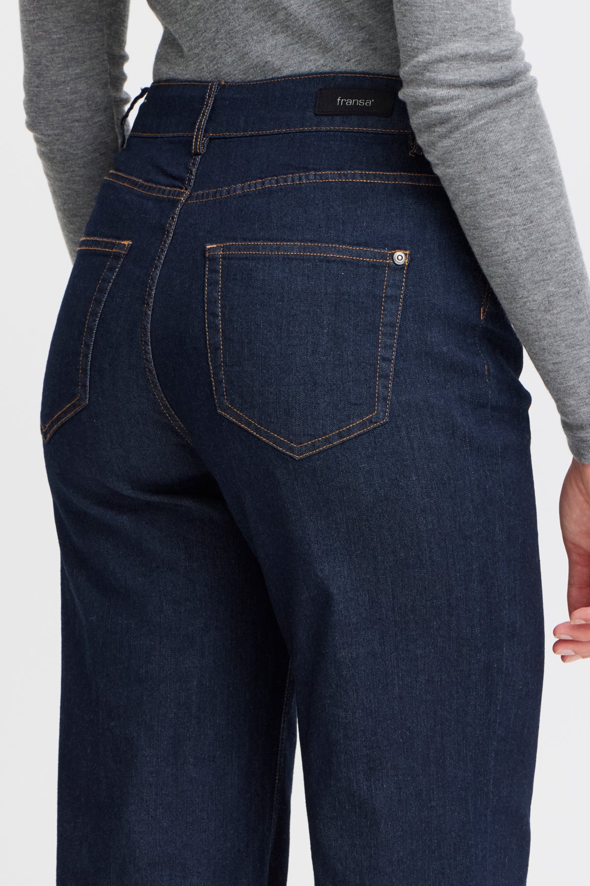 Fransa  FRCHICAGO HANNA JEANS 1, RAW BLUE DENIM