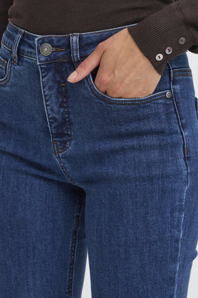 Fransa FRATLANTA HANNA JEANS 2, Dark Blue