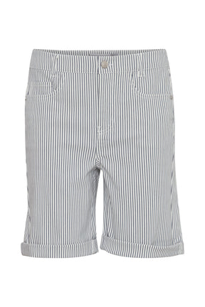 Fransa FRENA SHORTS 1,BIRCH W. NAVY
