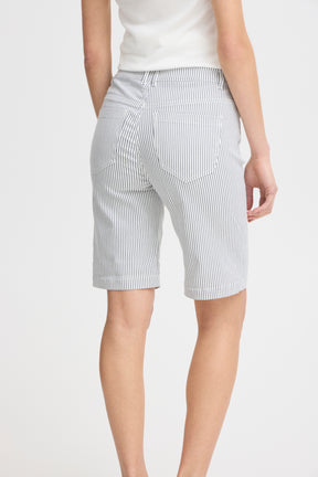 Fransa FRENA SHORTS 1,BIRCH W. NAVY