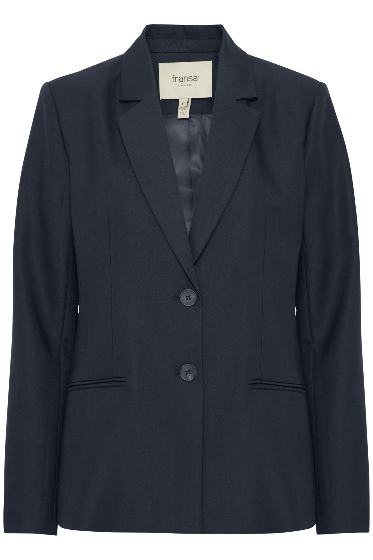 Fransa FRAbigail 1 Blazer, Dark Peacoat