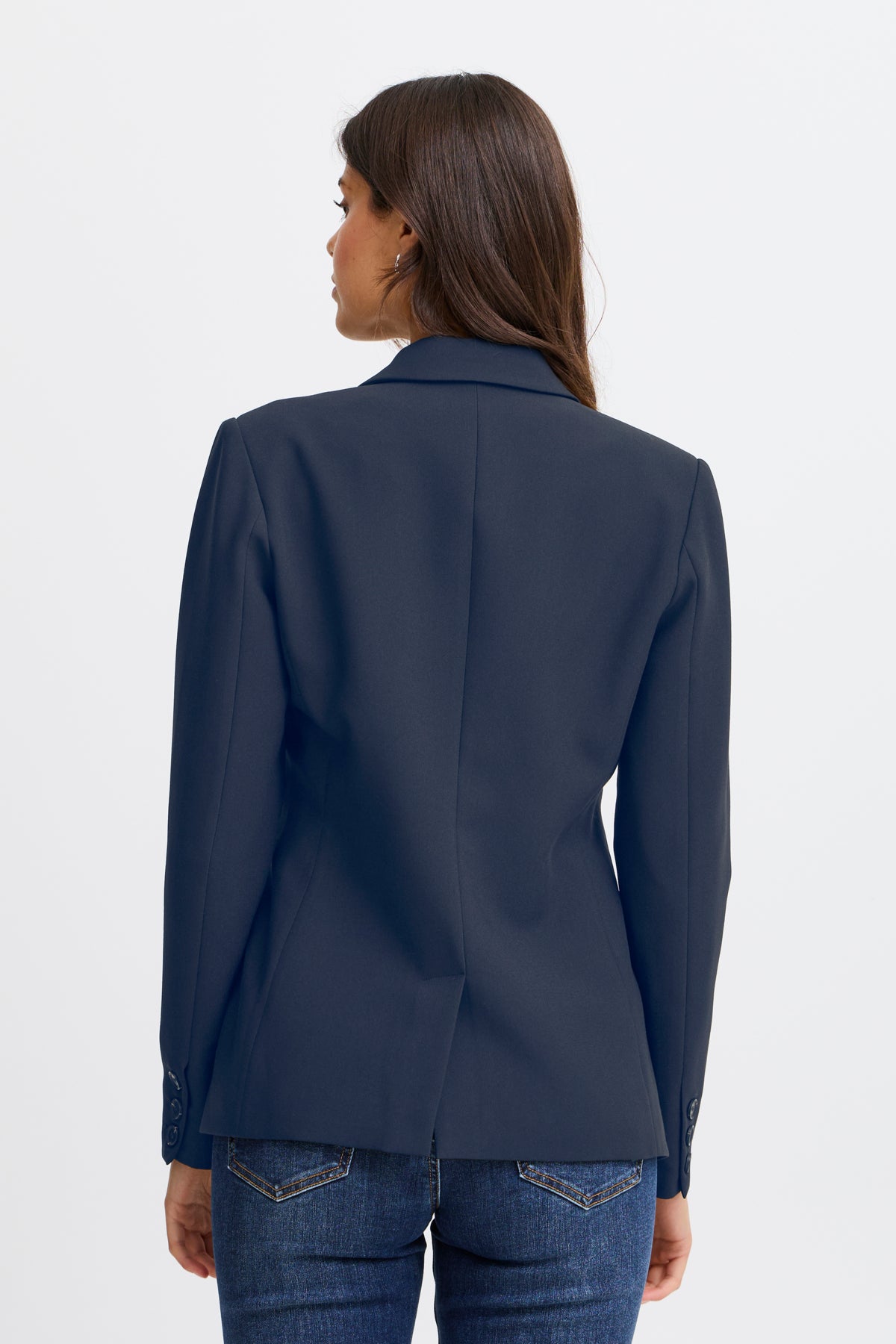 Fransa FRAbigail 1 Blazer, Dark Peacoat