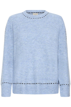 Fransa FRELISE PULLOVER 1, INFINITY MEL STRIPE