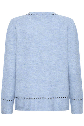 Fransa FRELISE PULLOVER 1, INFINITY MEL STRIPE