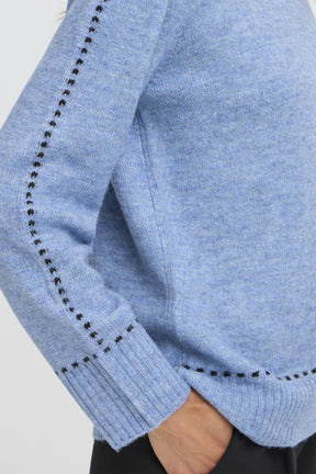 Fransa FRELISE PULLOVER 1, INFINITY MEL STRIPE