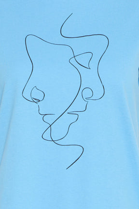 Fransa  FRSAVAI TEE 1 , Azure Blue