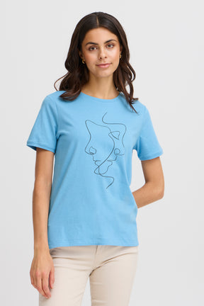Fransa  FRSAVAI TEE 1 , Azure Blue