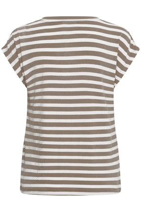 Fransa FRCANO TEE 1,  MOUNTAIN STRIPE