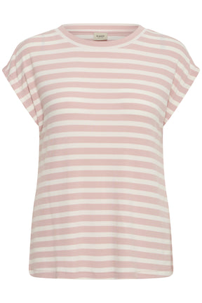 Fransa FRCANO TEE 1,  LOTUS STRIPE