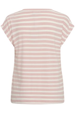 Fransa FRCANO TEE 1,  LOTUS STRIPE