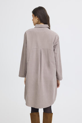 Fransa FRCORY DRESS 2, MOON ROCK