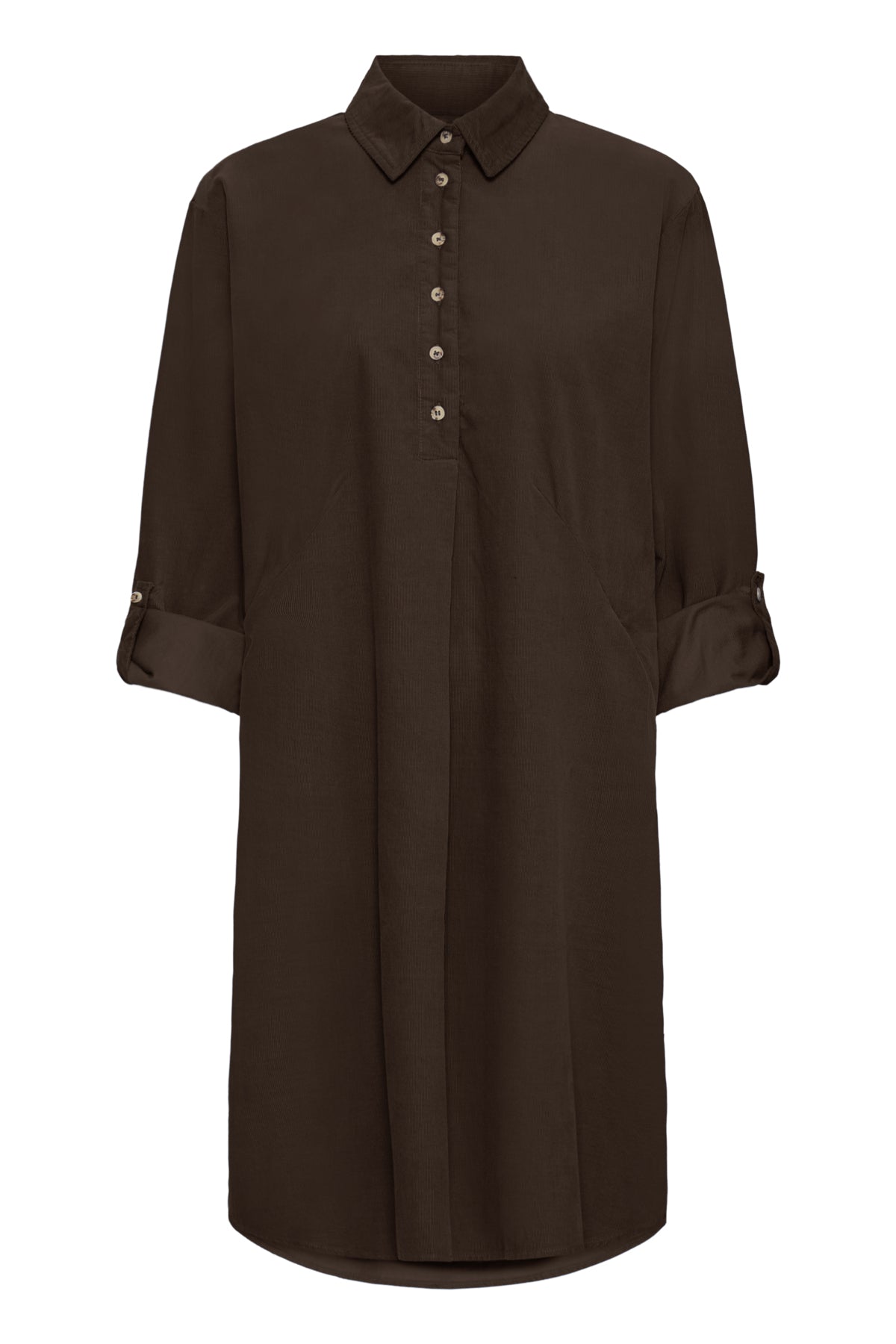 Fransa FRCORY DRESS 2, CHOCOLATE TORTE