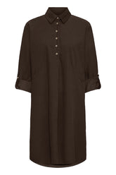 Fransa FRCORY DRESS 2, CHOCOLATE TORTE