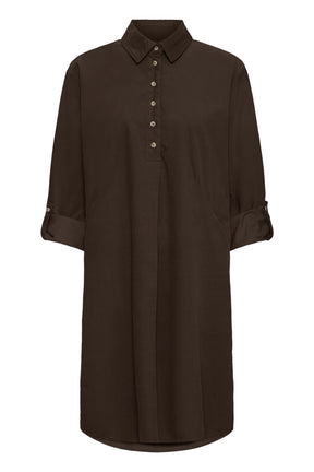 Fransa FRCORY DRESS 2, CHOCOLATE TORTE