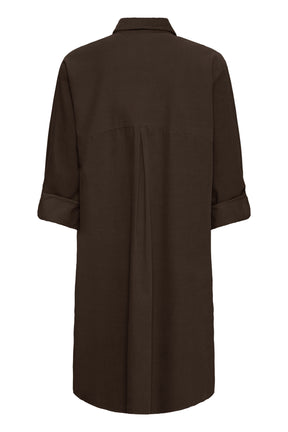 Fransa FRCORY DRESS 2, CHOCOLATE TORTE