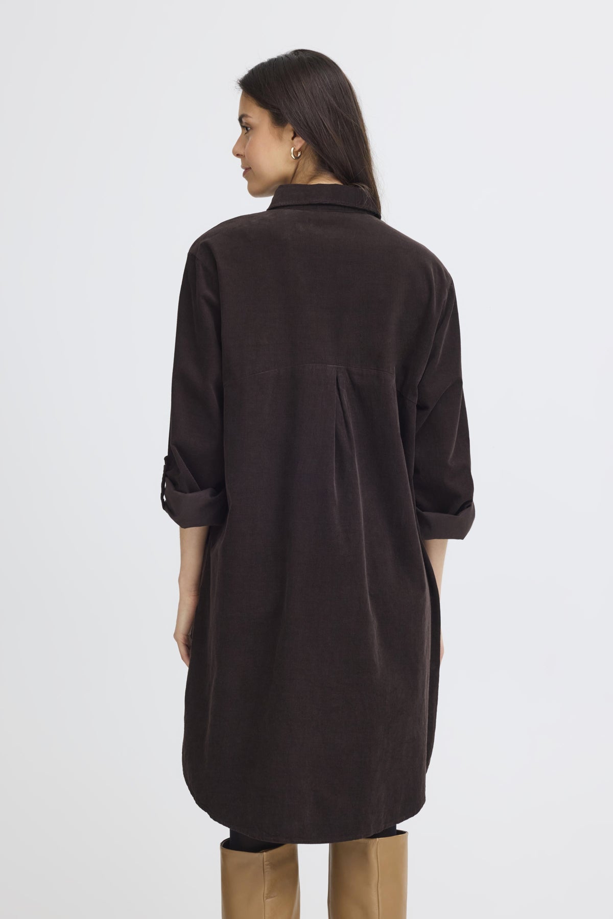 Fransa FRCORY DRESS 2, CHOCOLATE TORTE