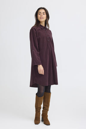 Fransa FRCORY DRESS 2, FUDGE