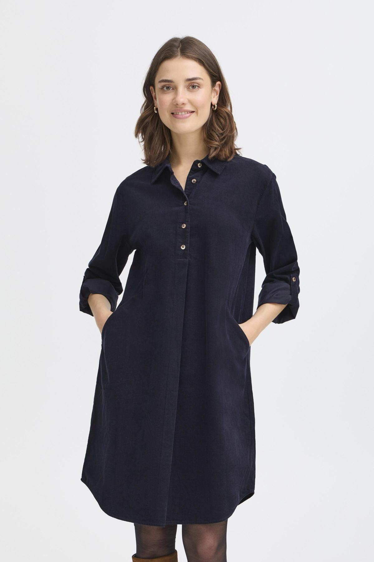 Fransa FRCORY DRESS 2, NIGHT SKY