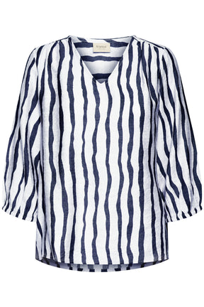 Fransa FRARIANA BLOUSE 6,  Navy Blazer art