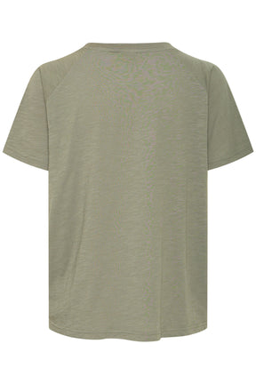 Fransa FRELINA TEE 3, Agave Green MIX