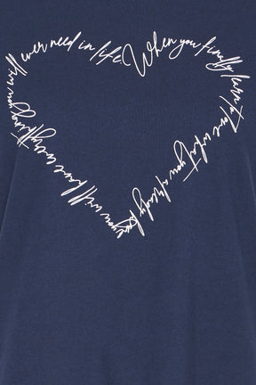 Fransa FRSURI TEE 1, Navy Blazer mix