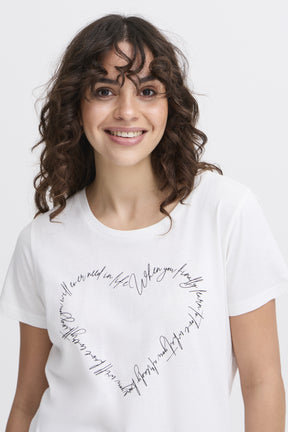 Fransa FRSURI TEE 1, Blanc de Blanc mix