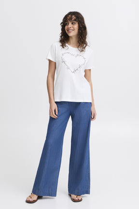 Fransa FRSURI TEE 1, Blanc de Blanc mix