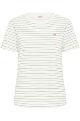 Fransa FRAMORA TEE 1, Agave Green art