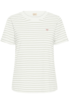 Fransa FRAMORA TEE 1, Agave Green art