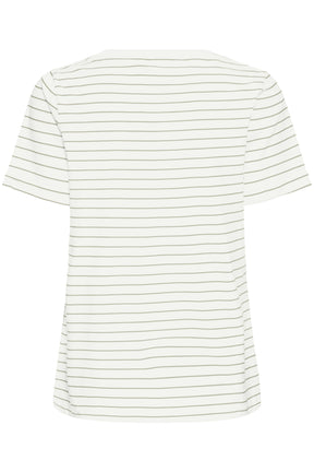 Fransa FRAMORA TEE 1, Agave Green art