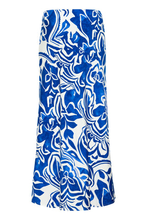 Fransa FRLOREN SKIRT 1, Blue Iolite art