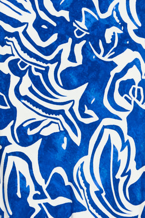 Fransa FRLOREN SKIRT 1, Blue Iolite art