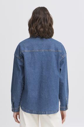 Fransa FRVOCUT JACKET 2, True Blue Denim