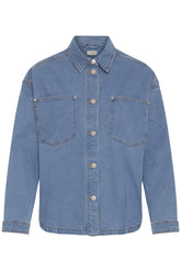 Fransa FRVOCUT JACKET 2, Light blue denim