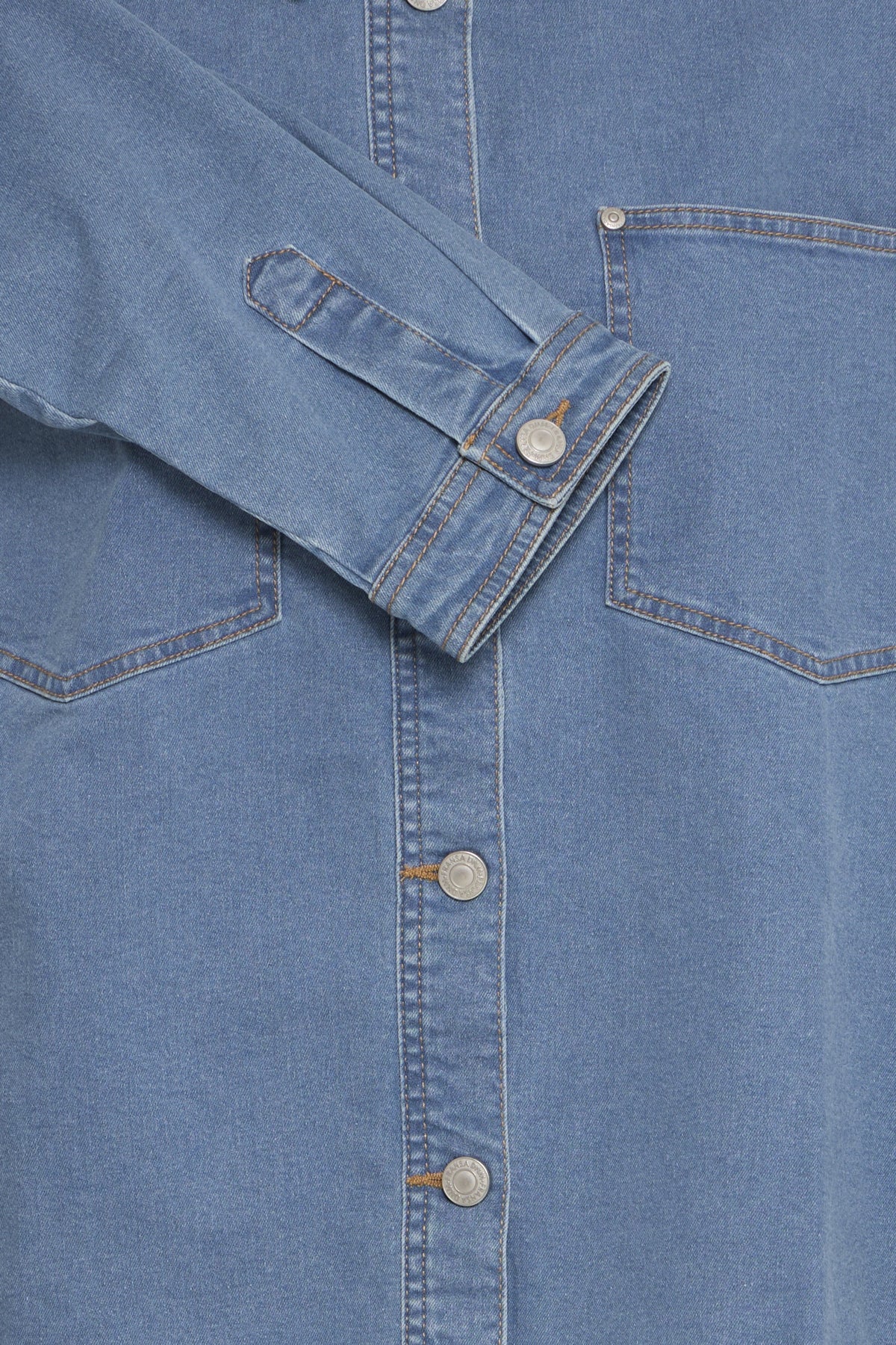 Fransa FRVOCUT JACKET 2, Light blue denim
