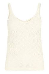 Fransa FRODA Top, Whisper White