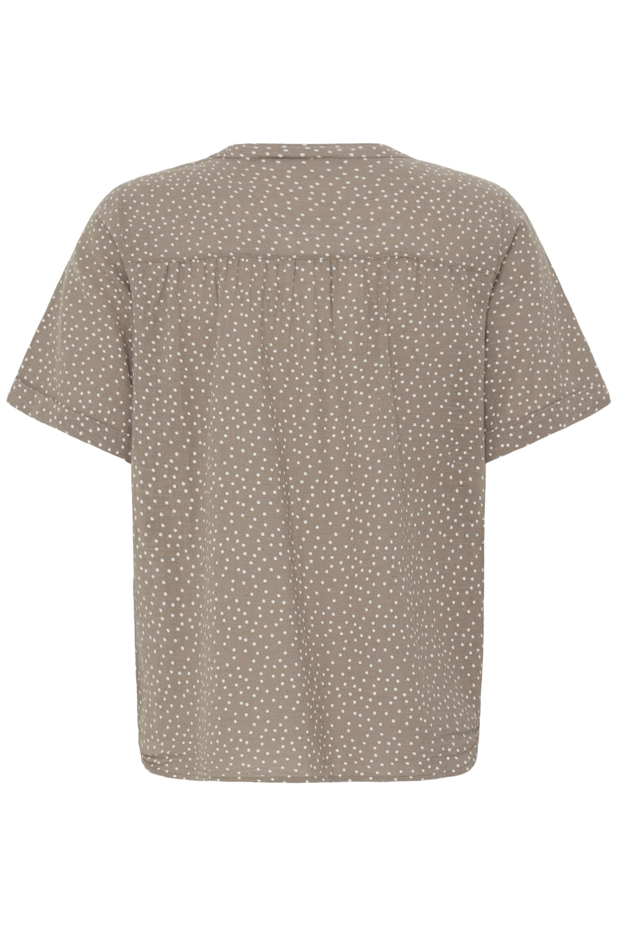 Fransa FRBOBBI SHIRT 1, DOT DOTS MOUNTAIL TRAIL WHITE DOT