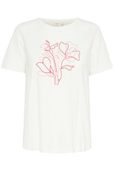 Fransa FRALLI TEE 2, Blanc de Blanc mix