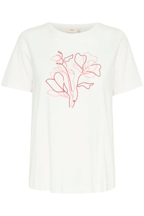 Fransa FRALLI TEE 2, Blanc de Blanc mix