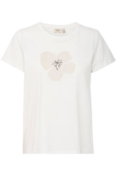 Fransa FRMAYRA T-shirt, Blanc de Blanc mix