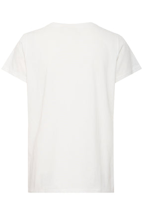 Fransa FRMAYRA T-shirt, Blanc de Blanc mix