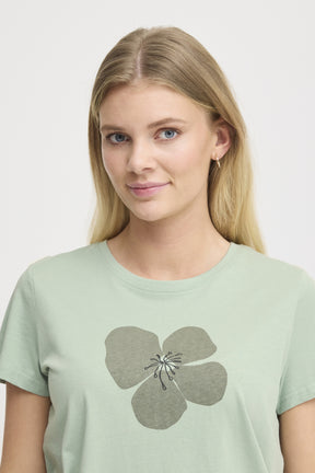 Fransa FRMAYRA T-shirt, Iceberg Green mix
