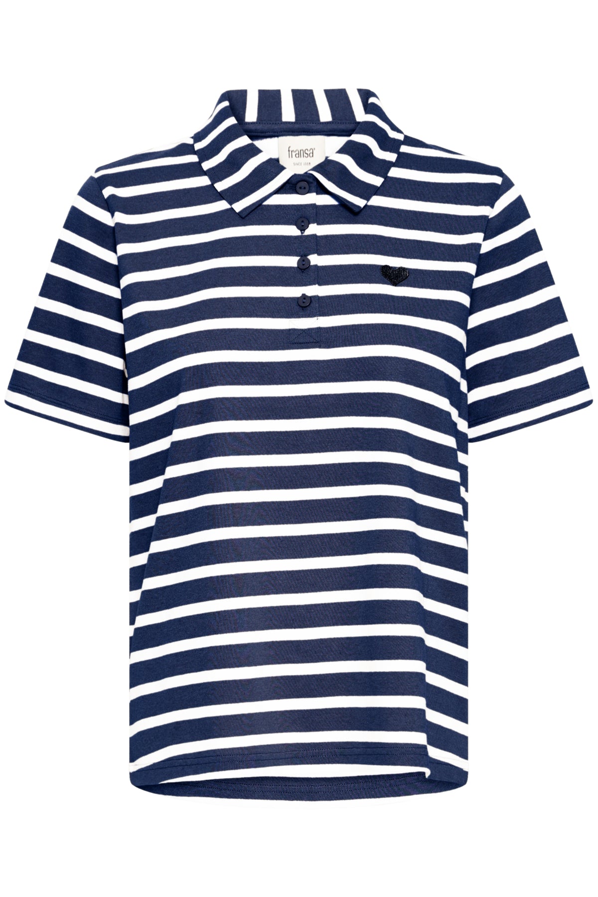 Fransa FRSAMMA TEE 1,  Navy Blazer mix
