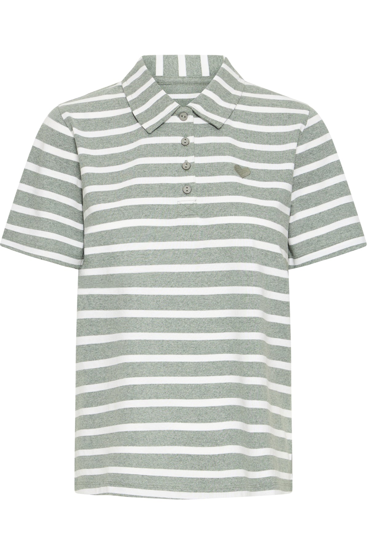Fransa FRSAMMA TEE 1,   Iceberg Green mix